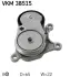 Натяжний ролик SKF VKM 38515