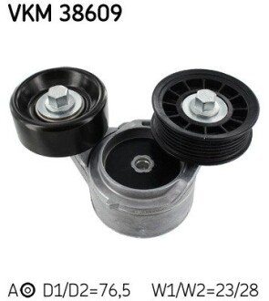 Натяжний ролик skf VKM38609