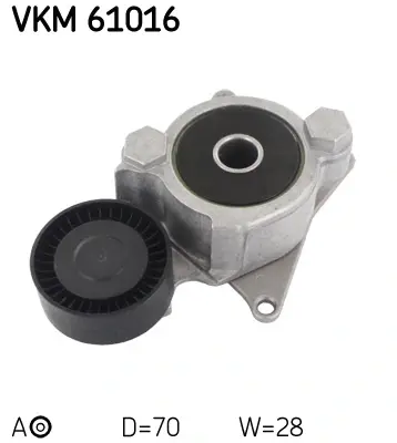 Натяжний ролик SKF VKM 61016