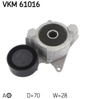 Натяжний ролик SKF VKM 61016