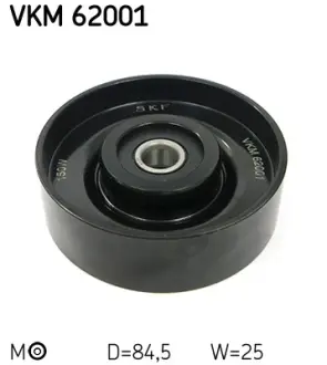Натяжний ролик SKF VKM62001 Ниссан Primera