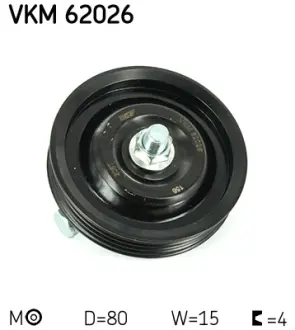 Натяжний ролик SKF VKM 62026