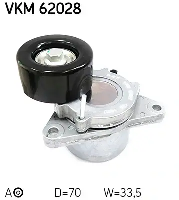 Натяжний ролик SKF VKM 62028
