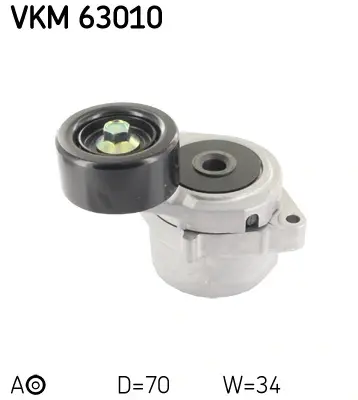 Натяжний ролик SKF VKM 63010 (фото 1)