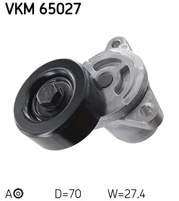 Натяжний ролик SKF VKM 65027