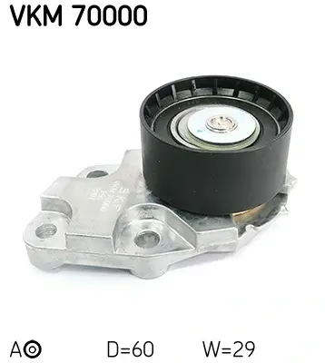 Натяжной ролик Lanos 1.6 SKF VKM 70000