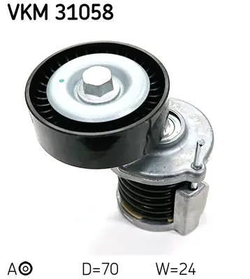 Натяжной ролик, поликлиновой ремень (Пр-во) SKF VKM 31058