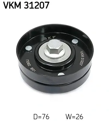 Натяжной ролик, поликлиновой ремень (Пр-во) SKF VKM 31207