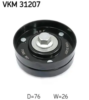 Натяжной ролик, поликлиновой ремень (Пр-во) SKF VKM 31207