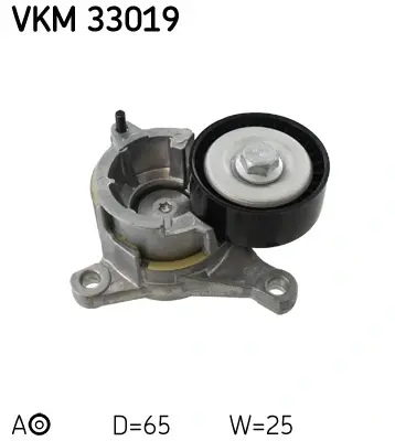 Натяжной ролик, поликлиновой ремень (Пр-во) SKF VKM 33019