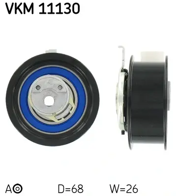 Натяжной ролик, ремень ГРМ (Пр-во) SKF VKM 11130