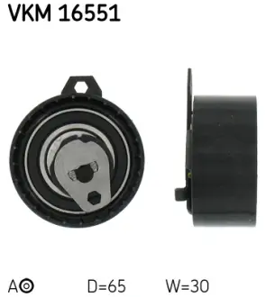 Натяжной ролик, ремень ГРМ (Пр-во) SKF VKM 16551