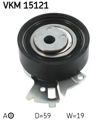 Натяжной ролик ременя ГРМ Aveo 1.4/1.5 SKF VKM 15121