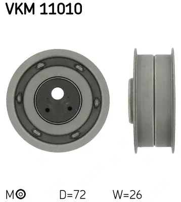 Натяжной ролик SKF VKM 11010