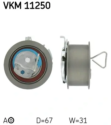 Натяжной ролик SKF VKM 11250