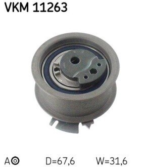 Натяжной ролик skf VKM 11263 на Шкода Yeti