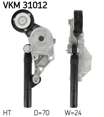 Натяжной ролик SKF VKM 31012