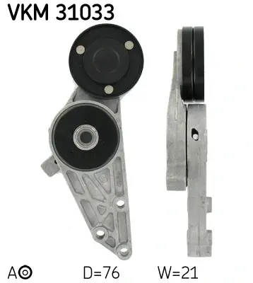 Натяжной ролик SKF VKM 31033