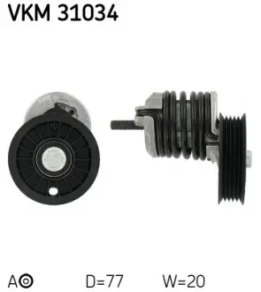 Натяжной ролик SKF VKM 31034
