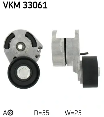 Натяжной ролик SKF VKM 33061
