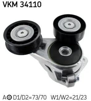 Натяжной ролик SKF VKM 34110