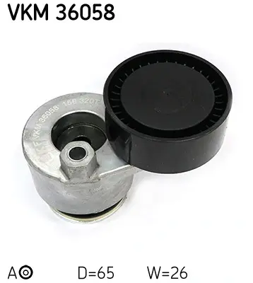 Натяжной ролик SKF VKM 36058 (фото 1)