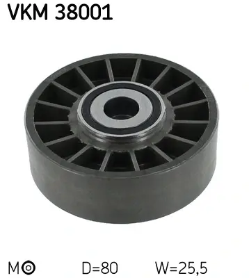 Натяжной ролик SKF VKM 38001