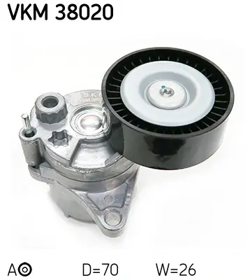 Натяжной ролик SKF VKM 38020