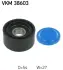 Натяжной ролик SKF VKM 38603