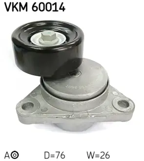 Натяжной ролик SKF VKM 60014