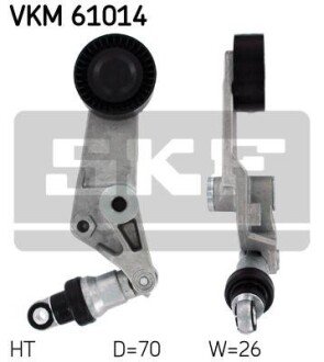 Натяжной ролик skf VKM 61014