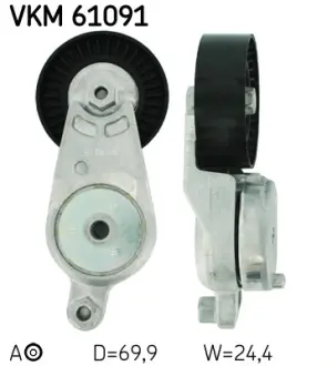 Натяжной ролик SKF VKM 61091
