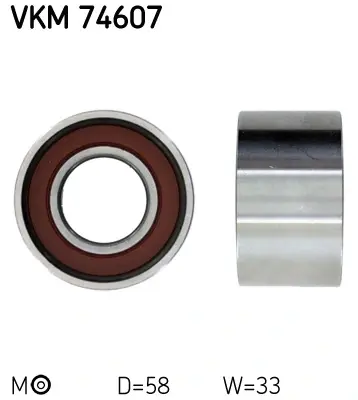 Натяжной ролик SKF VKM 74607 (фото 1)