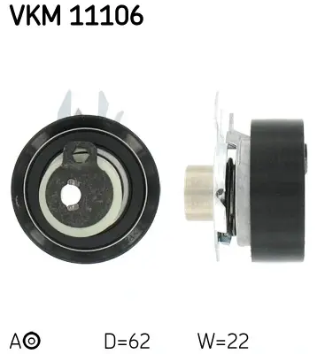 Натяжной ролик SKF VKM 11106 (фото 1)