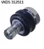 Подушка (опора) двигуна SKF VKDS312511 (фото 1)