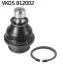 Подушка (опора) двигуна SKF VKDS 812002 (фото 1)