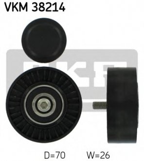 Обводний ролик skf VKM 38214