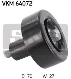 Обводний ролик skf VKM 64072