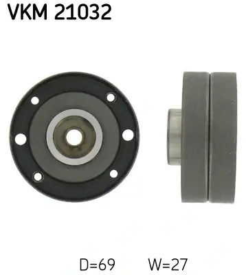 Обводний ролик SKF VKM 21032 (фото 1)
