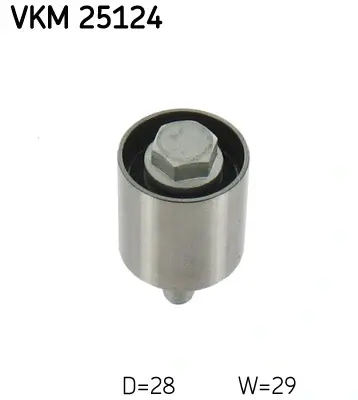Обводний ролик SKF VKM 25124