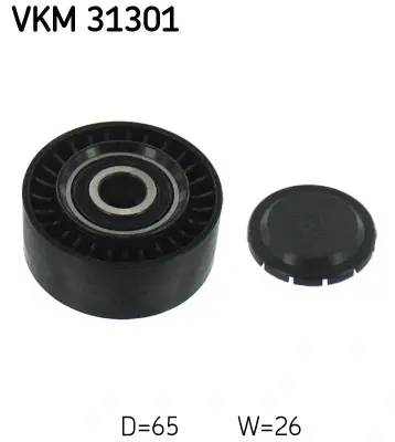 Обводний ролик SKF VKM31301