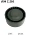 Обводний ролик SKF VKM 31303