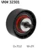 Обводний ролик SKF VKM32301