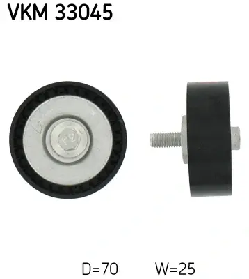 Обводний ролик SKF VKM 33045 (фото 1)