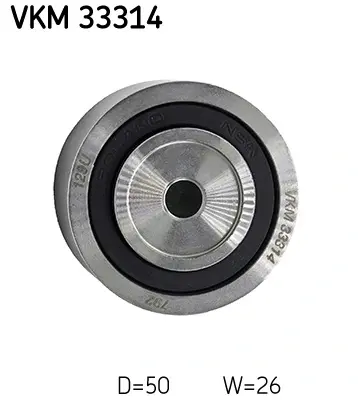 Обводний ролик SKF VKM33314