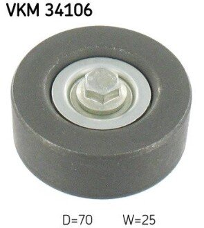 Обводний ролик skf VKM 34106