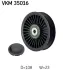 Обводний ролик SKF VKM 35016