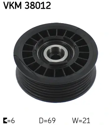Обводний ролик SKF VKM 38012