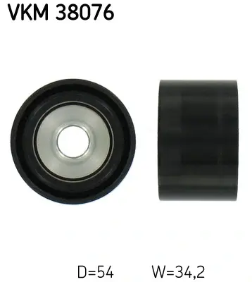 Обводний ролик SKF VKM 38076