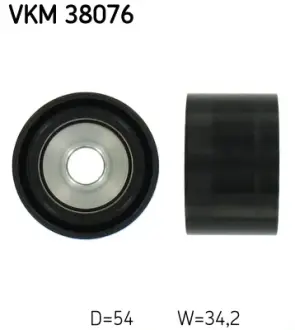 Обводний ролик SKF VKM 38076